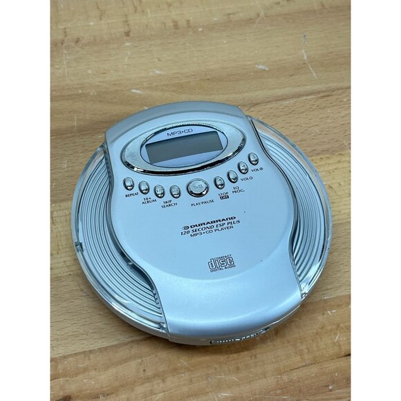 Durabrand Portable CD / MP3 Player Model CD-96 Silver Tested Working - Picture 3 of 6